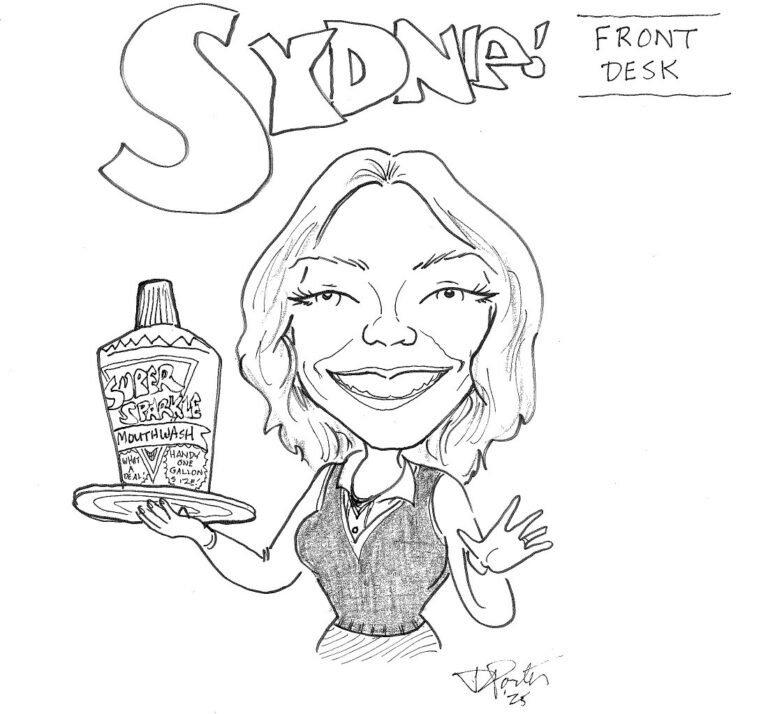 sydnie front desk